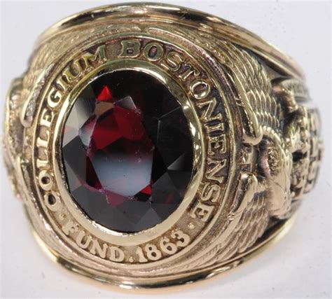 boston university class ring